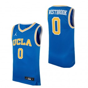 #0 UCLA Bruins Jordan Brand Youth Icon Replica Basketball Jersey Blue