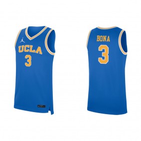 Adem Bona UCLA Bruins Jordan Brand Replica Basketball Jersey Blue